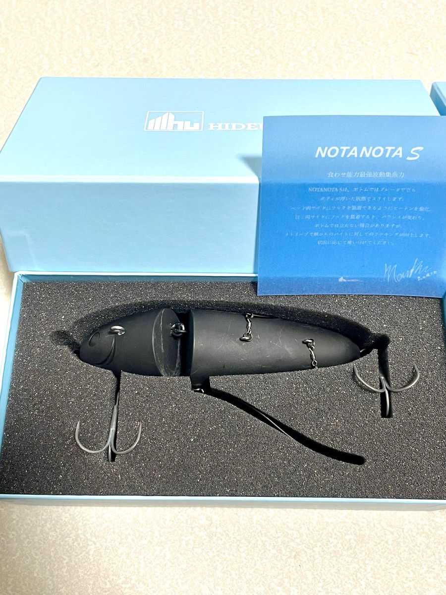 ハイドアップ ノタノタS マットブラック/ブラックアイ 新品 ハイドアップ ノタノタS マットブラック/ブラックアイ 新品