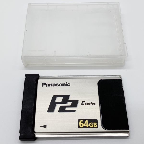 ■専用ケース付きの極上品 PANASONIC パナソニック メモリーカード AJ-P2E064XG ①_画像1