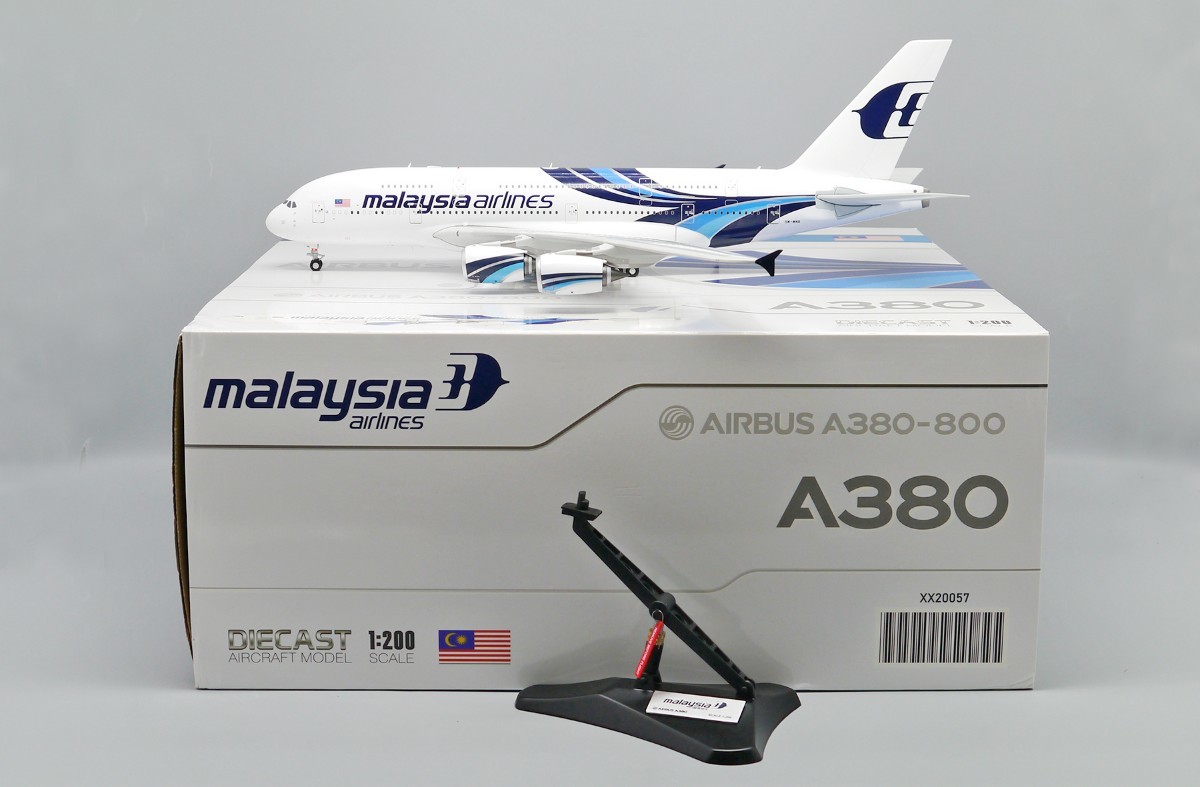 安い Jcwings マレーシア航空 A380 9M-MNB 1/200 民間航空機