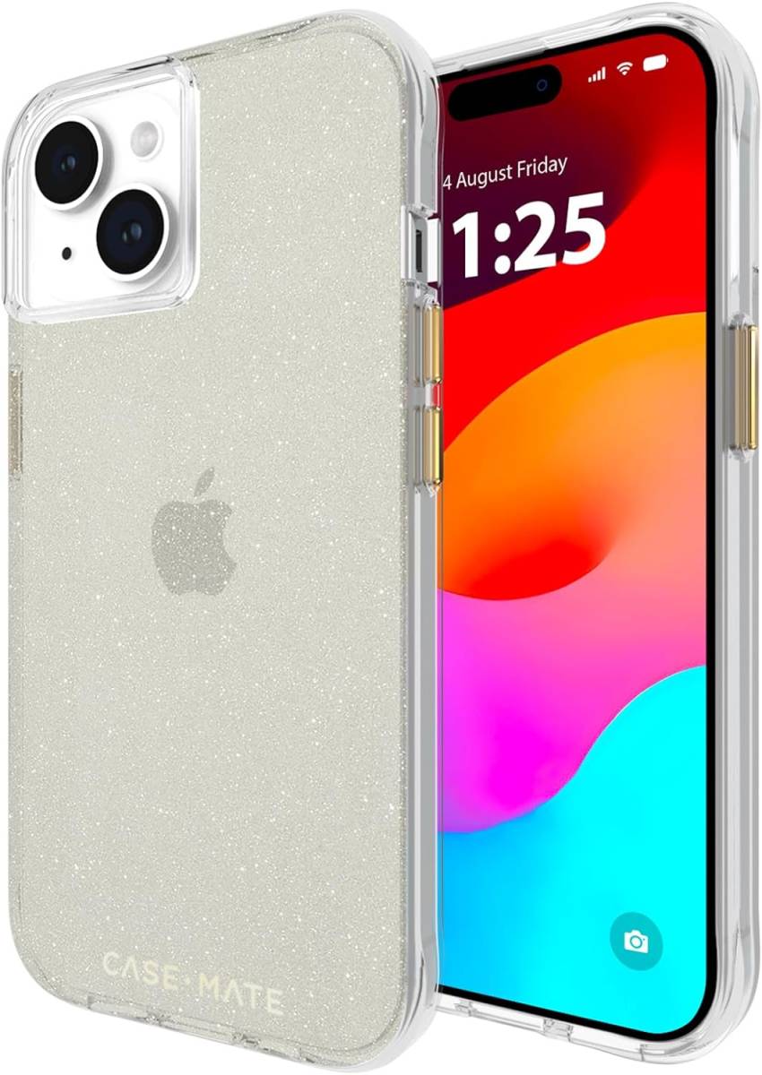 【Case-Mate】iPhone15 Plus ケース 抗菌 耐衝撃 シンプル 無地 クリア 透明 Tough Clear CM051524_画像1