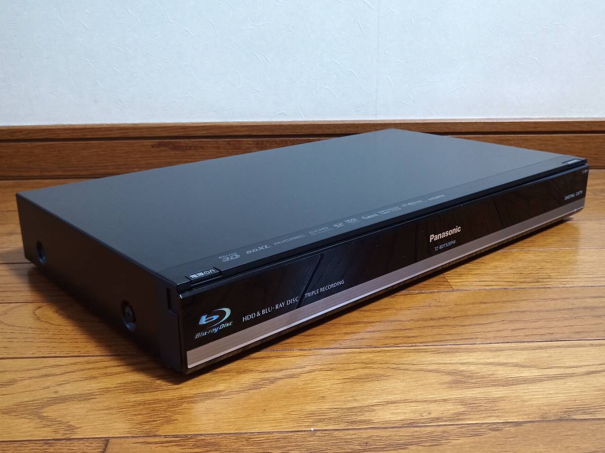 ■■■送料負担 Panasonic CATV STB TZ-BDT920PW 中古 説明書、純正リモコン付き_画像3