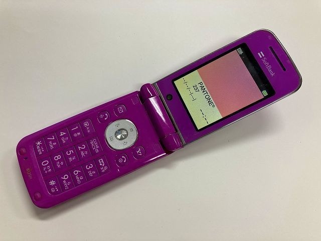 AD708 SoftBank 812SH パープル_画像1