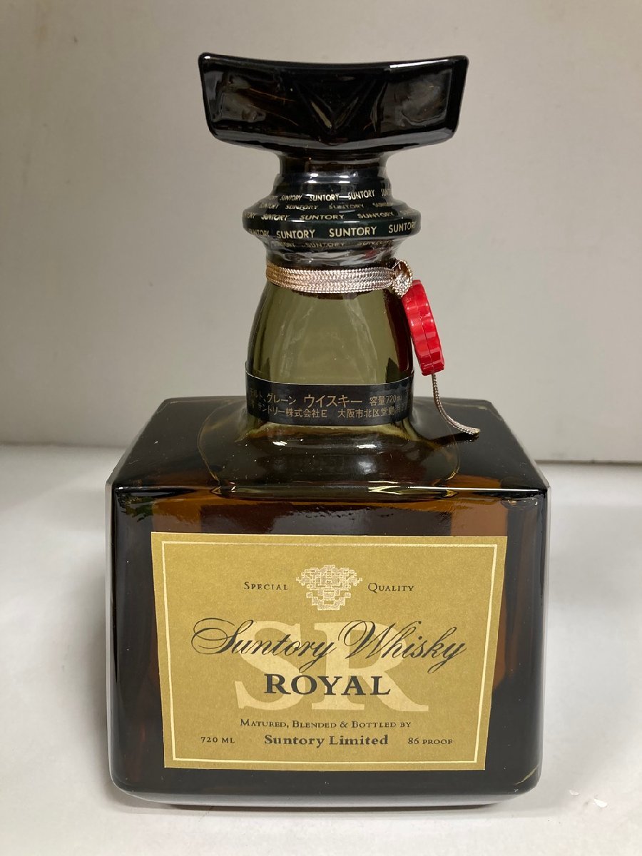 【未開栓】サントリー ウィスキー ローヤル / Suntory Whisky ROYAL / SR-01 / 720ml 43% / 外箱_画像2