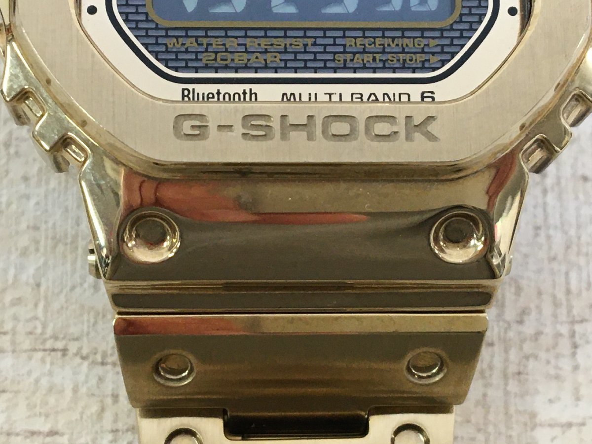 159A CASIO G-SHOCK GMW-B5000GD-9JF カシオ ジーショック 時計【中古】_画像9