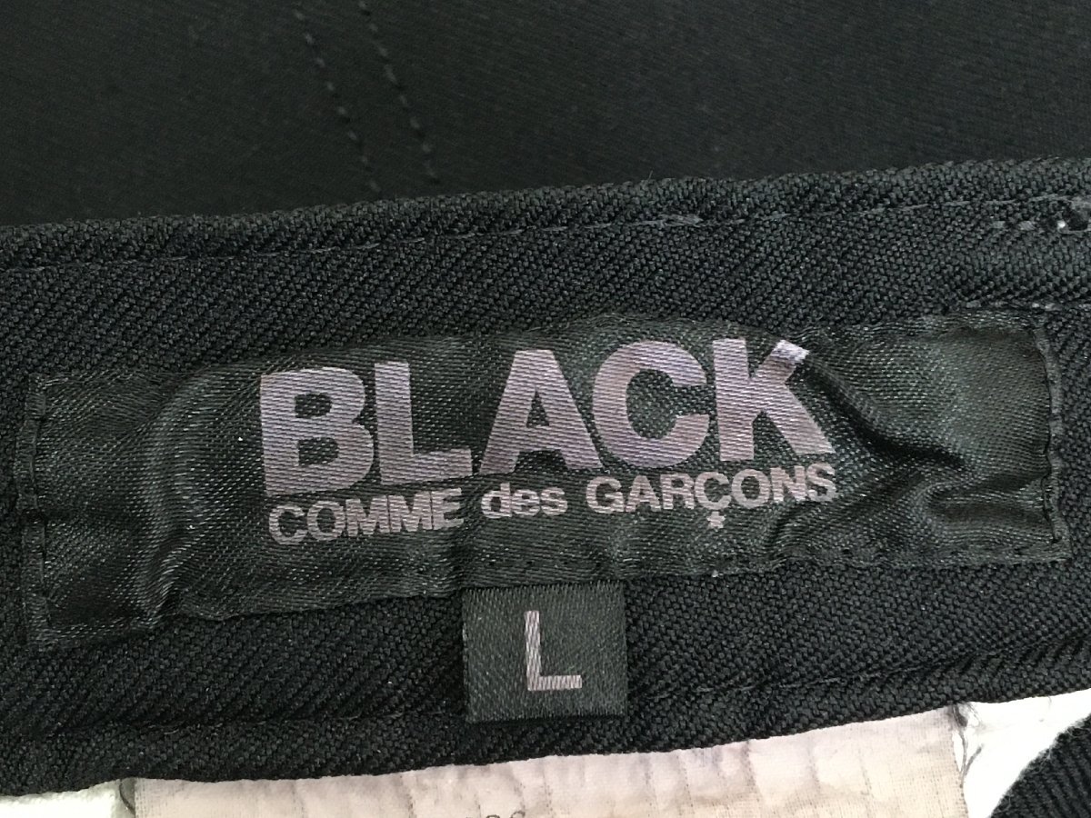 131A BLACK COMME des GARCONS パンツ PANTS ブラック コムデギャルソン【中古】_画像9