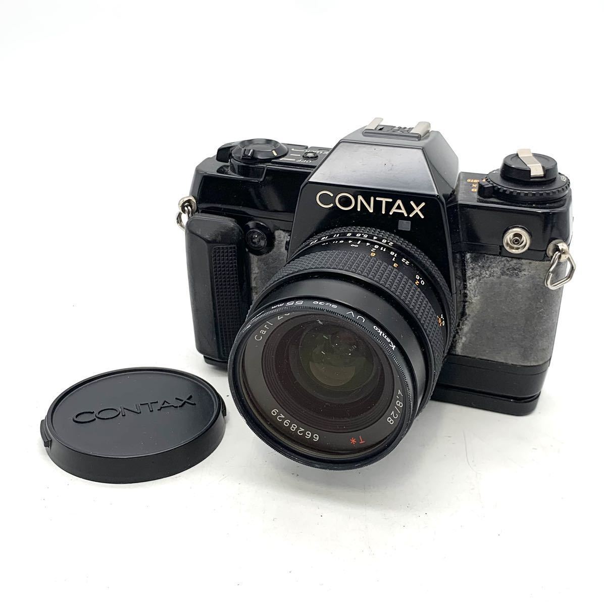 FN10311Y CONTAX コンタックス 137 MD QUARTZ MINOLTA ミノルタ SRT 101 一眼レフ フィルム カメラ SUNPAK AUTO ZOOM 4000 _画像2