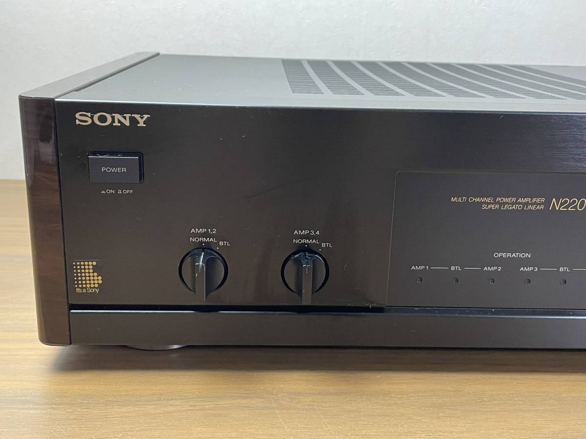 SONY ソニー ステレオパワーアンプ TA-N220_画像2