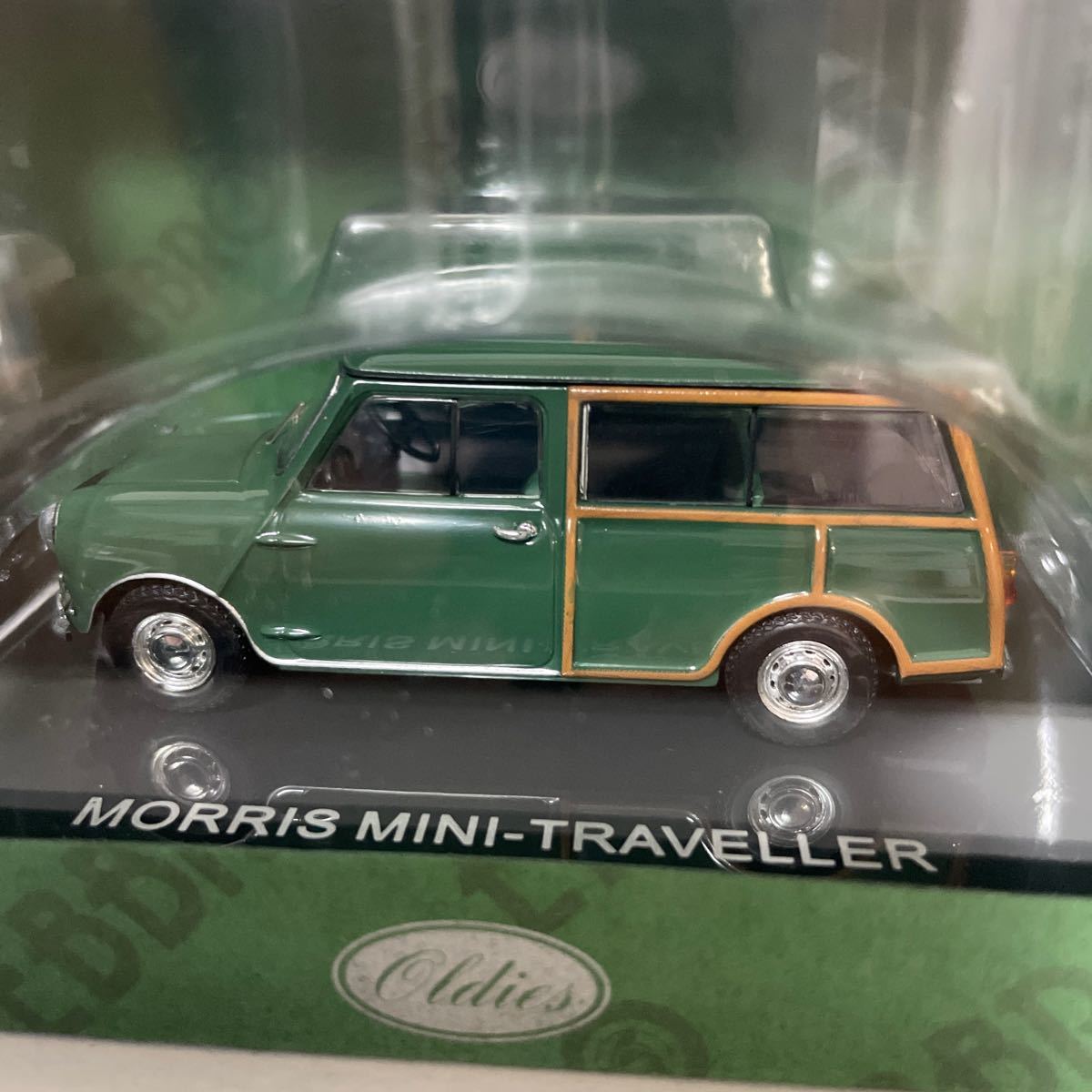 ☆EBBRO Oldies EBBRO 1/43 Morris Mini Traveller GREEN 44501 エブロ モーリス ミニ トラベラー 1/43 グリーン_画像2