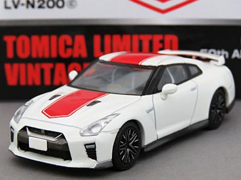  prompt decision! Tomica Limited Vintage Neo LV-N200c NISSAN GT-R 50th ANNIVERSARY 2020 MODEL ( white / red ) new goods * unused goods 