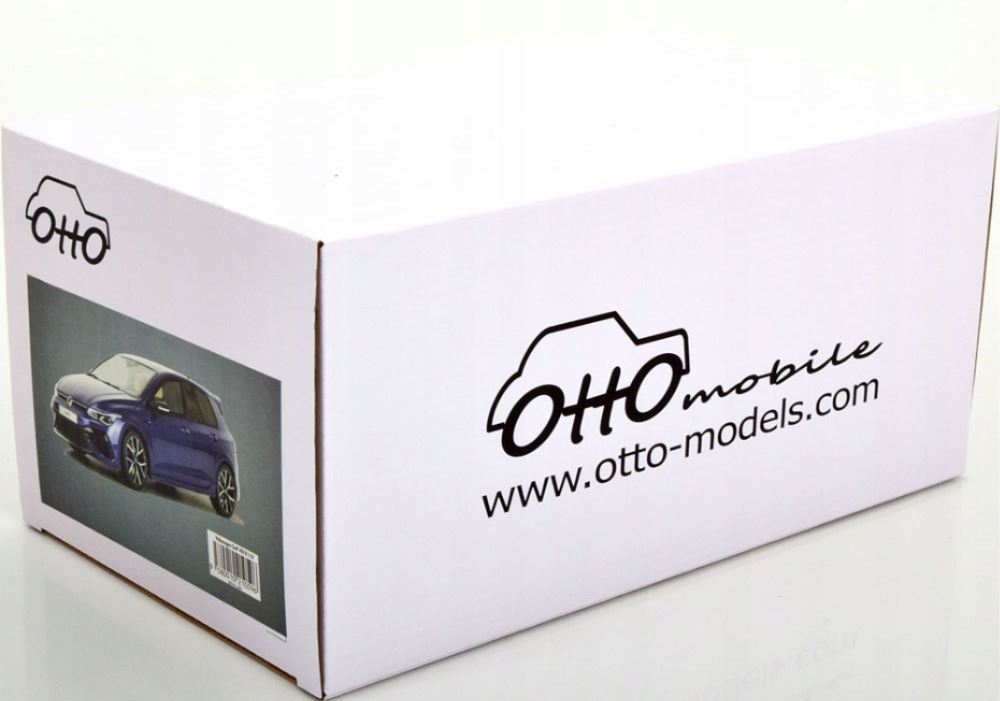 オットー 1/18 フォルクスワーゲン ゴルフ 8 R 2021 ブルー OttO mobile VOLKSWAGEN GOLF VIII R 限定2500台 OT413_画像10