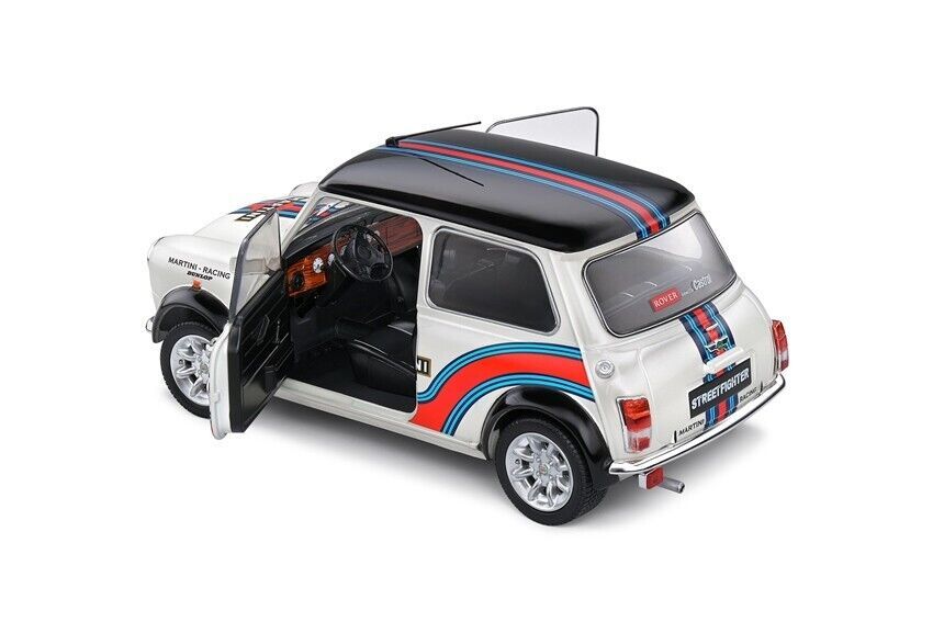 ソリド 1/18 ミニクーパー スポーツ マルティニ 1998 SOLIDO MINI COOPER SPORT MARTINI S1800610 ミニカー_画像3