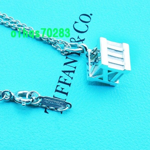 新品　未使用 TIFFANY &Co. ティファニー アトラスキューブネックレス