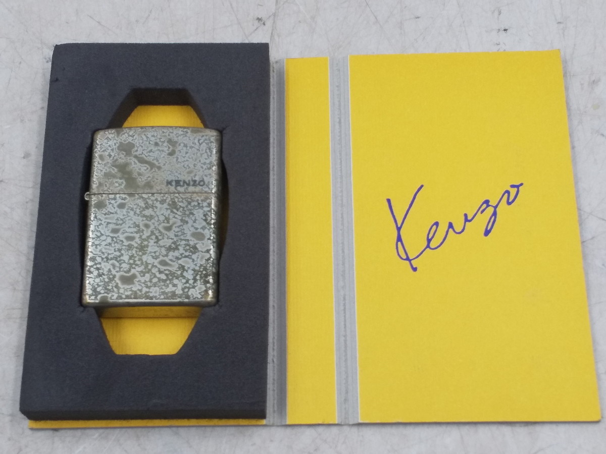 Y11-355　ZIPPO　ジッポー　KENZO　ライター　レトロ_画像2