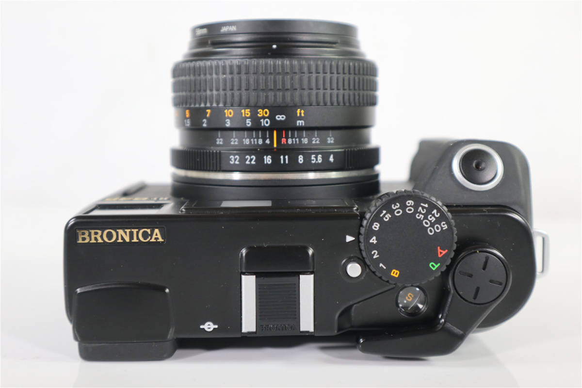 ブロニカ BRONICA RF645 ZENZANON-RF 65mm F4 通電確認済み　中判カメラ レンジファインダー フィルムカメラ 動作品_画像7