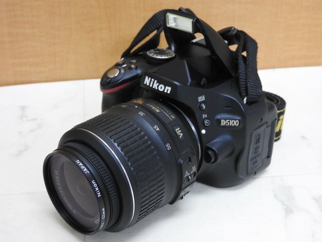 難あり Nikon D5100 AF-S DX NIKKOR 18-55mm 1:3.5-5.6 G VR ニコン デジタル一眼レフカメラ ボディ レンズ 現状渡し_画像2