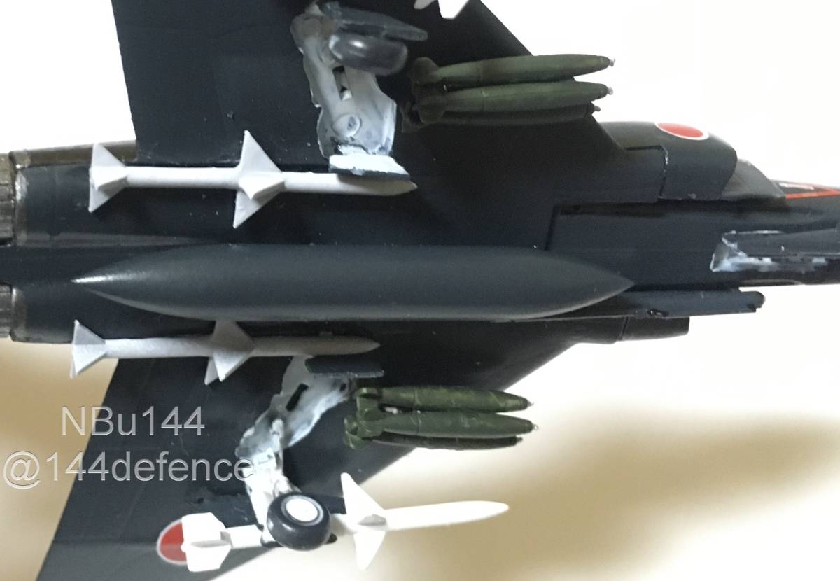 【1/144　アメリカ軍・航空自衛隊】AIM-7スパロー　4発セット_画像3