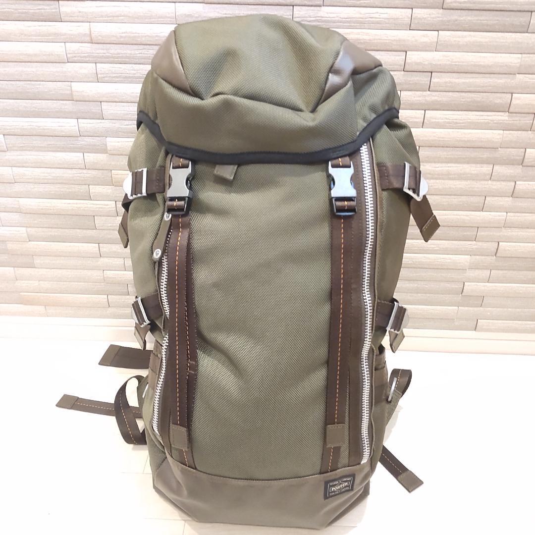 良品 ポーター PORTER HEAT タイプC RUCKSACK オリーブ｜Yahoo!フリマ