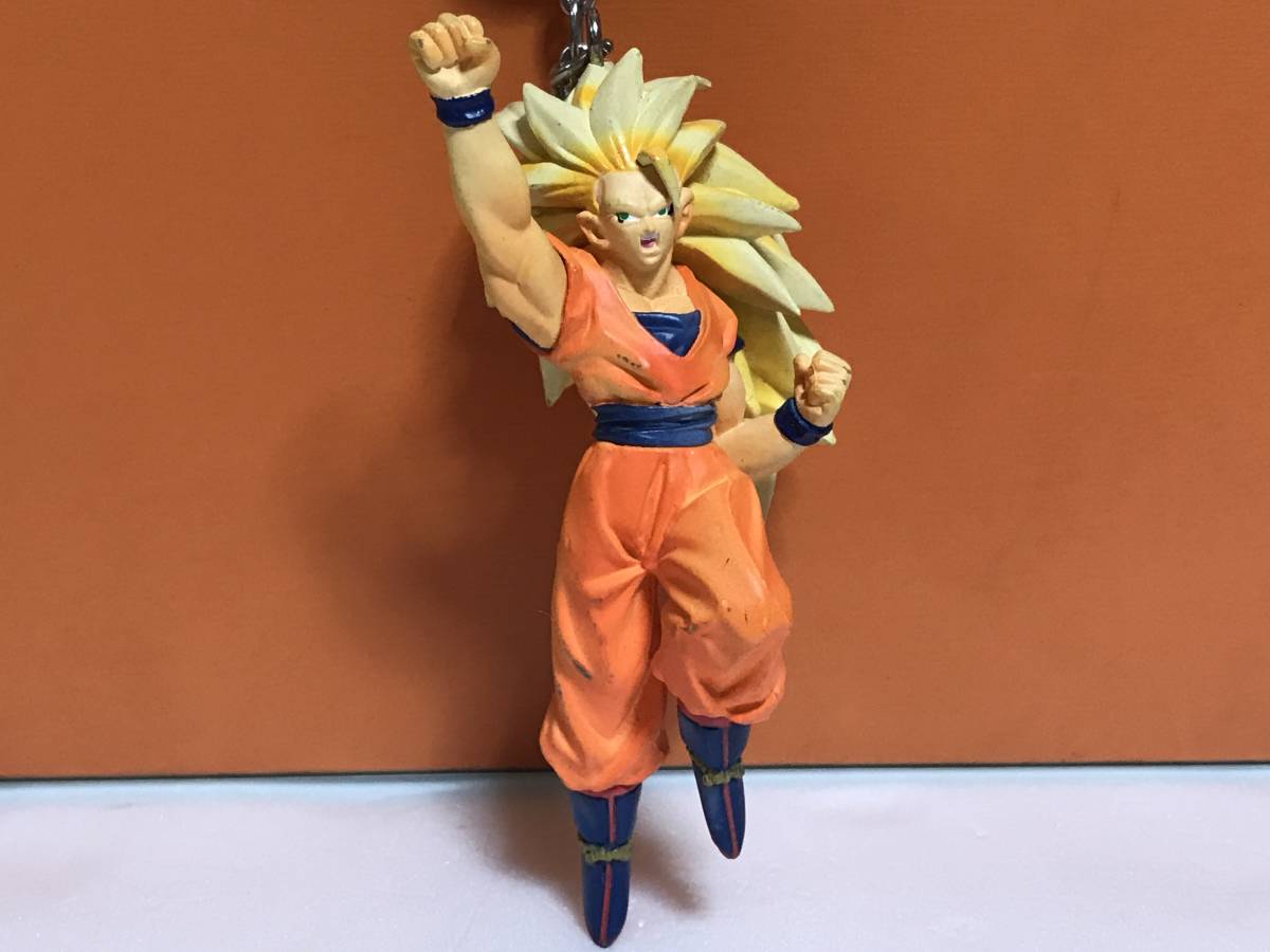 レア ドラゴンボールZ ハイクオリティキーホルダー 超サイヤ人3 孫悟空 劇場版ライバル編 フィギュア 未使用 ドラゴンボール キーホルダー_画像1