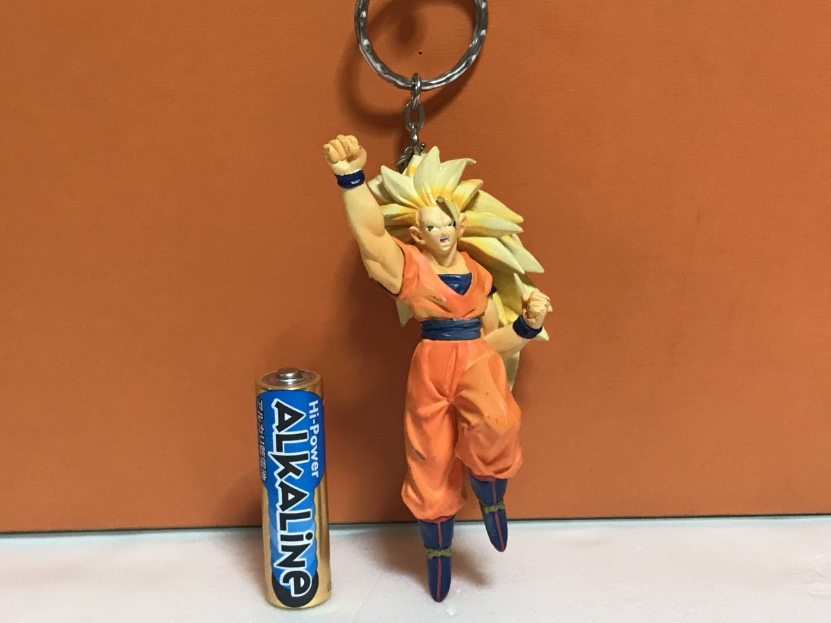 レア ドラゴンボールZ ハイクオリティキーホルダー 超サイヤ人3 孫悟空 劇場版ライバル編 フィギュア 未使用 ドラゴンボール キーホルダー_画像2