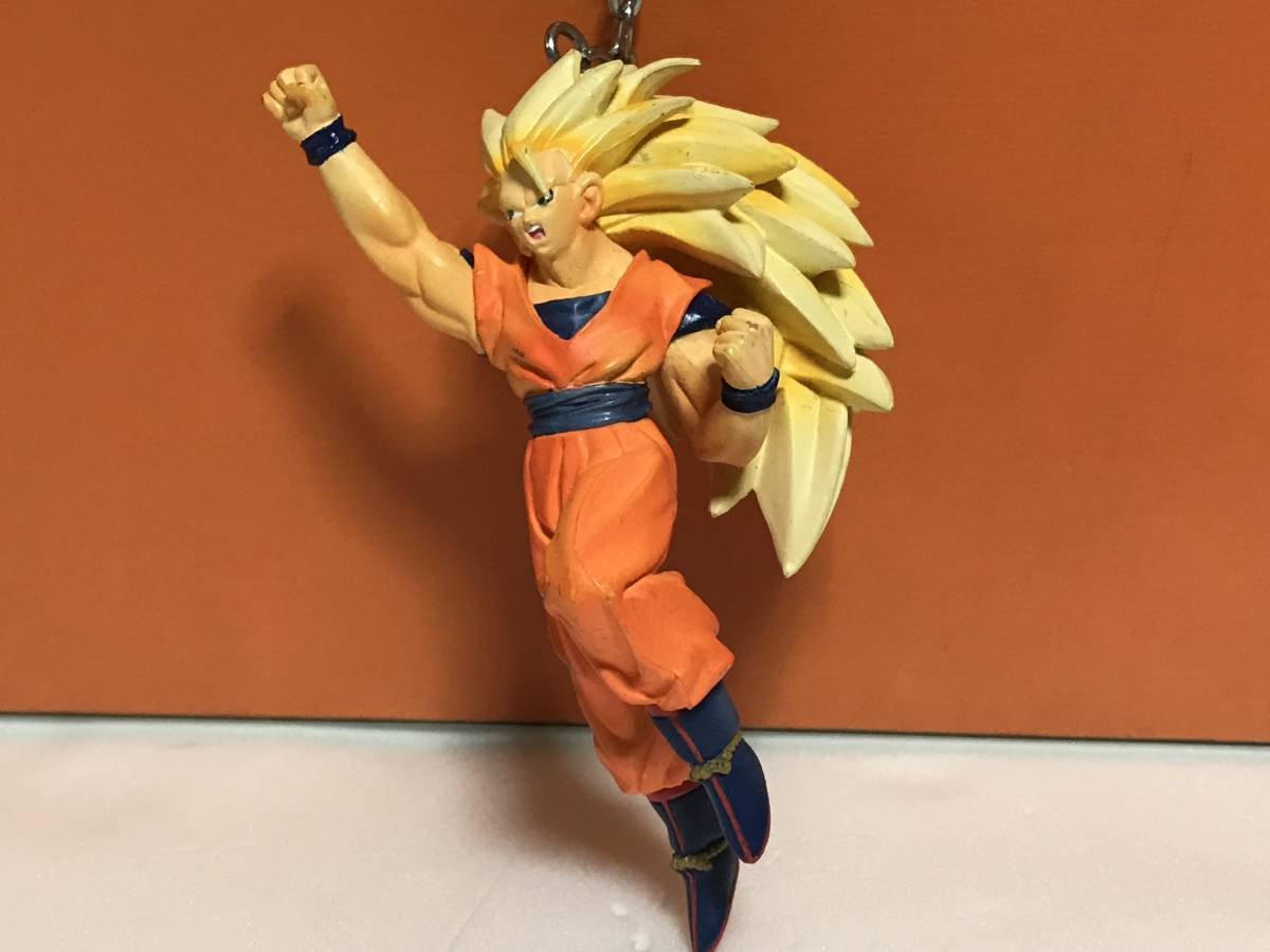 レア ドラゴンボールZ ハイクオリティキーホルダー 超サイヤ人3 孫悟空 劇場版ライバル編 フィギュア 未使用 ドラゴンボール キーホルダー_画像3