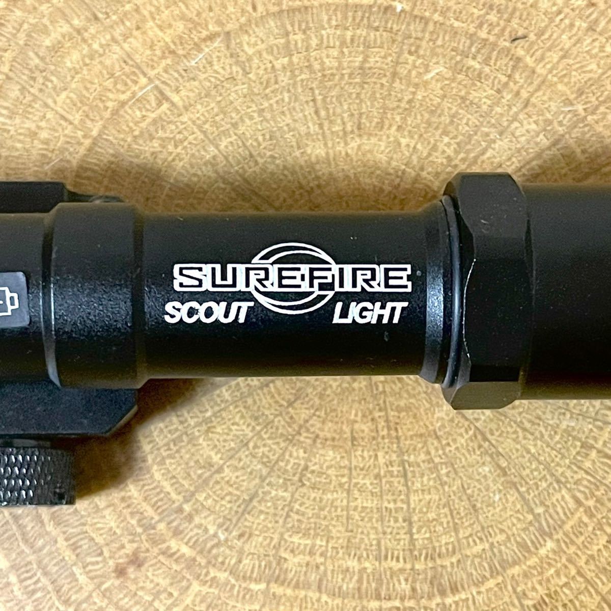 動作確認済 サバゲー/個人装備 SUREFIRE/シュアファイヤー SCOUT LIGHT 全長約15cm ※説明文必読_画像5