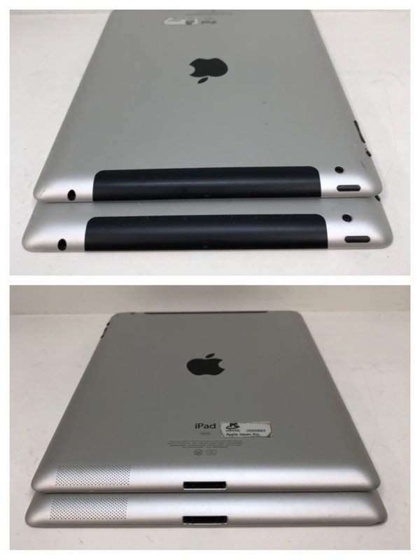 Apple iPad 2 MC983J/A MC984J/A A1396 32GB 64GB ホワイト Wi-Fi + Cellular 利用制限 SoftBank ◯ 2台セット 230703PT170004_画像7