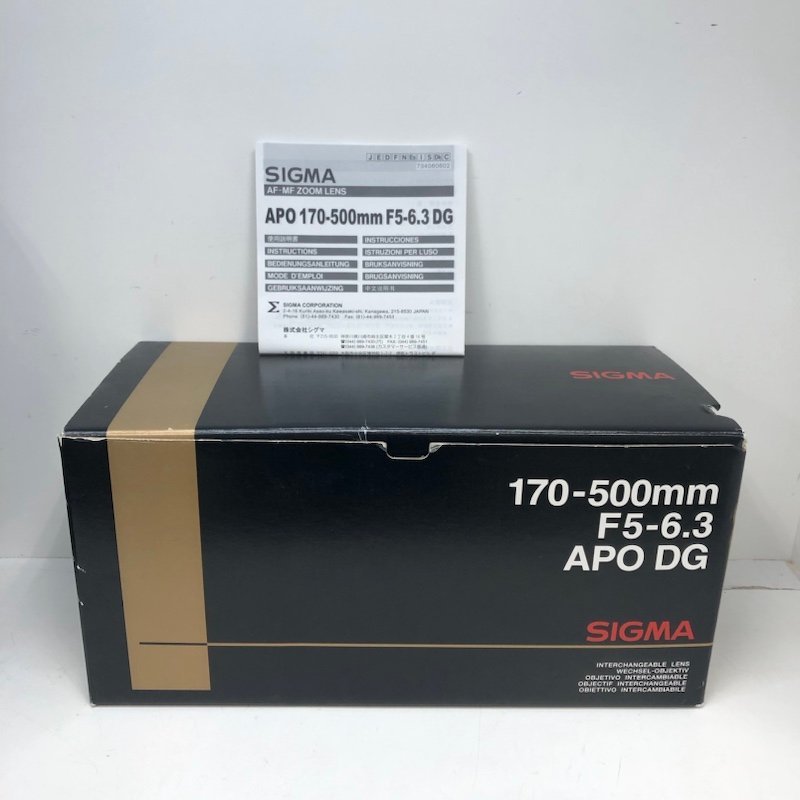 SIGMA 170-500mm F5-6.3 APO DG Canon EFマウント 望遠レンズ 231023RM460472_画像6