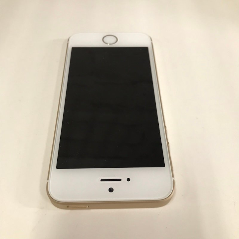 Apple iPhone SE 32GB Gold MP842J/A A1723 AU 利用制限〇 230927SK160217_画像6