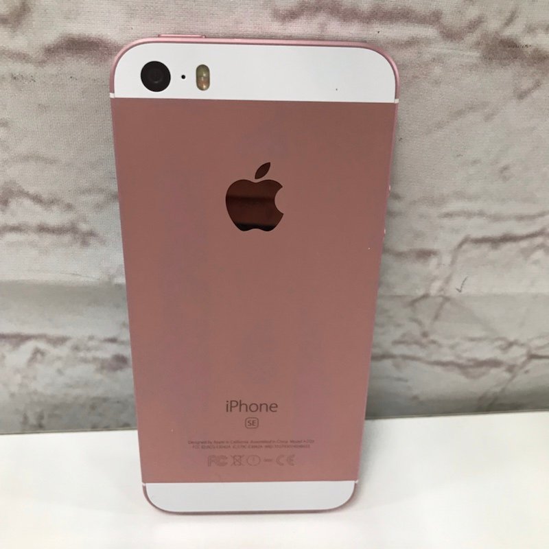 Apple iPhone SE 64GB Rose Gold MLXQ2J/A A1723 SoftBank 利用制限〇 231004SK280918_画像2