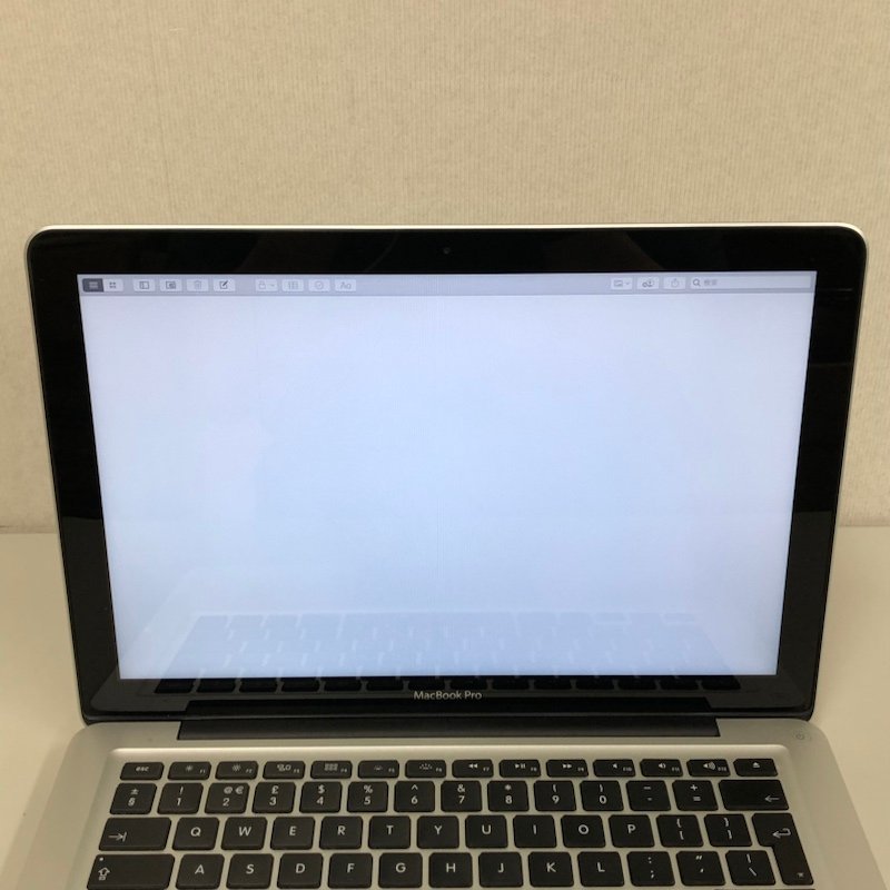 Apple MacBook Pro 13inch Mid 2012 MD102J/A Catalina/Core i7 2.9GHz/8GB/750GB/UKキーボード/A1278 231026SK380568_画像2