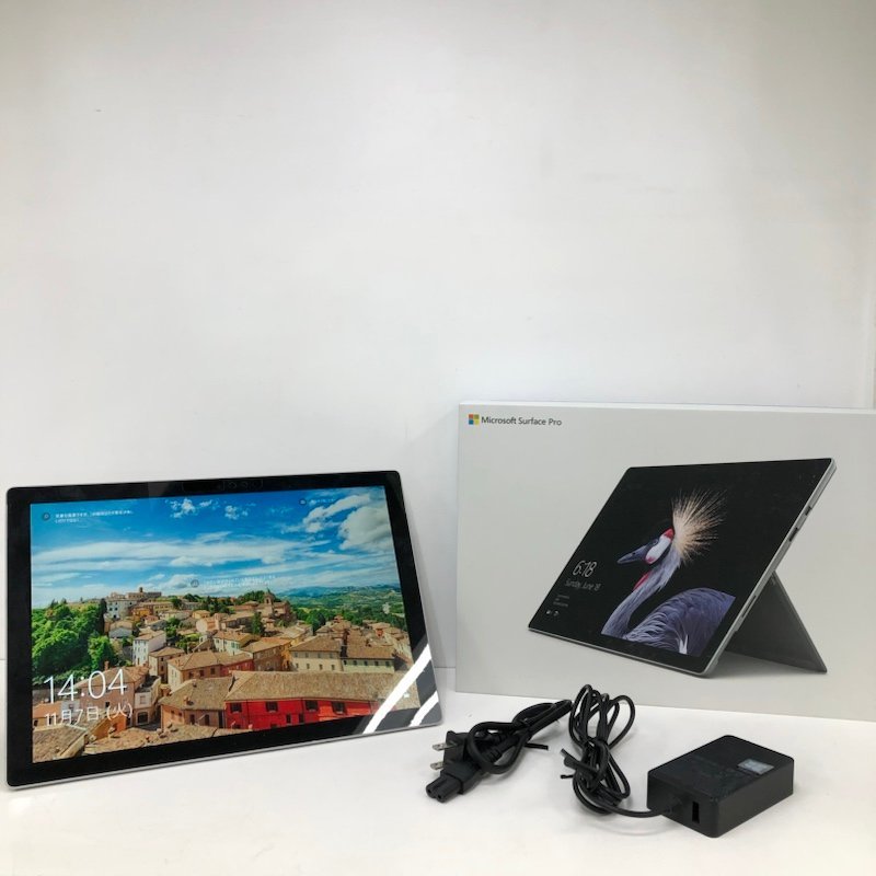 Microsoft Surface Pro Windows10 Core i5 7300U 2.60GHz 8GB SSD 128GB タブレットパソコン 231101SK300463_画像1