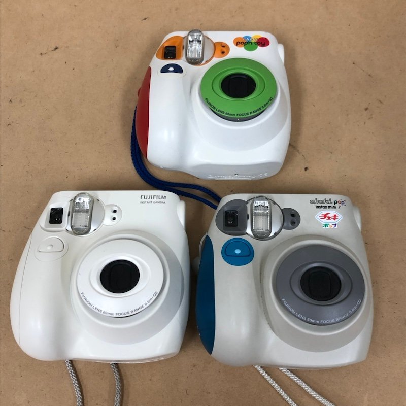 【ジャンク品】　富士フィルム　インスタントカメラ　チェキなど　instax mini 等 計:10台まとめ 230913SK440331_画像4