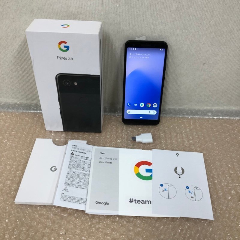 Google Pixel 3a 64GB Just Black 利用制限 SoftBank △ Android アンドロイド グーグル ピクセル3a 230126PT250649_画像1