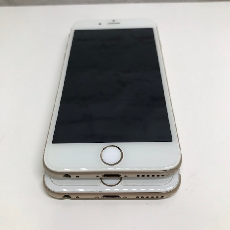 Apple iPhone 6 64GB Gold MG4J2J/A A1586 AU SoftBank 利用制限〇 2点セット 201126PT220042_画像5