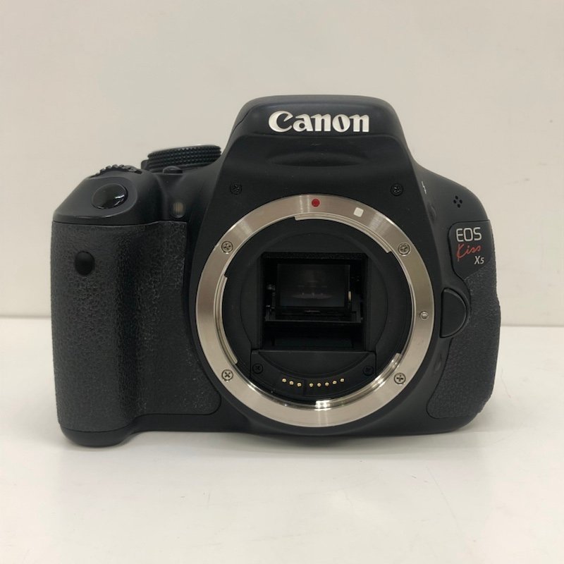 Canon キヤノン EOS Kiss X5 デジタル一眼レフカメラ ボディ ブラック バッテリー2個付き 231031RM380042_画像2