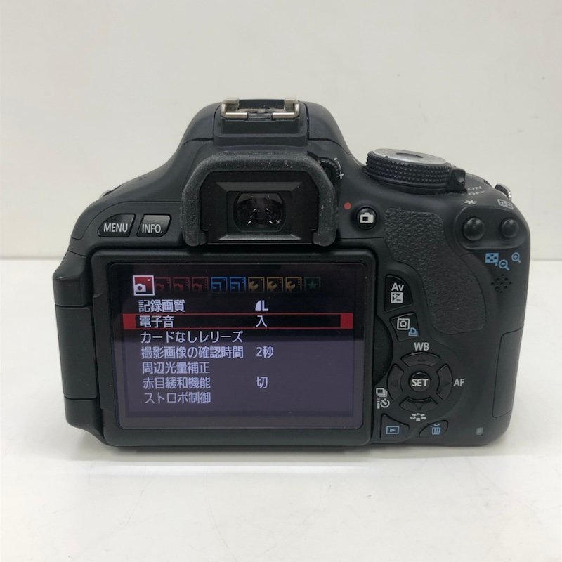 Canon キヤノン EOS Kiss X5 デジタル一眼レフカメラ ボディ ブラック バッテリー2個付き 231031RM380042_画像6