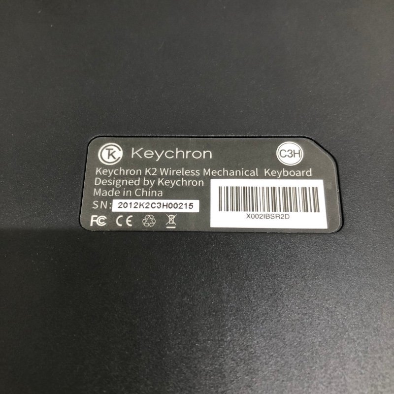 keychron K2 Version 2 メカニカルキーボード 231108SK191003_画像5