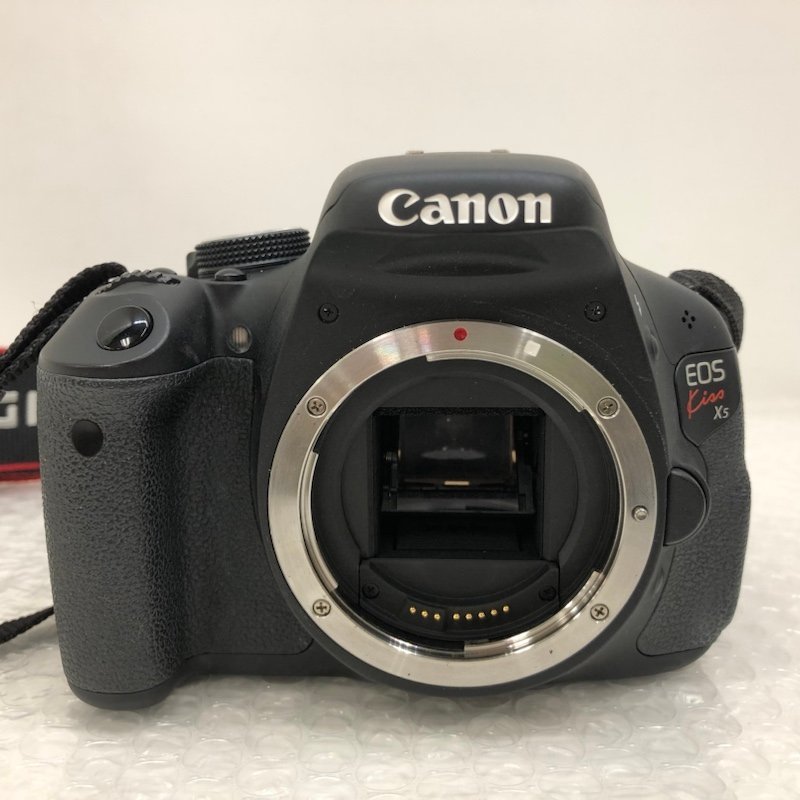 Canon キヤノン EOS Kiss X5 デジタル一眼レフカメラ レンズ2点 SDカード16GB付き 231121SK291320_画像2