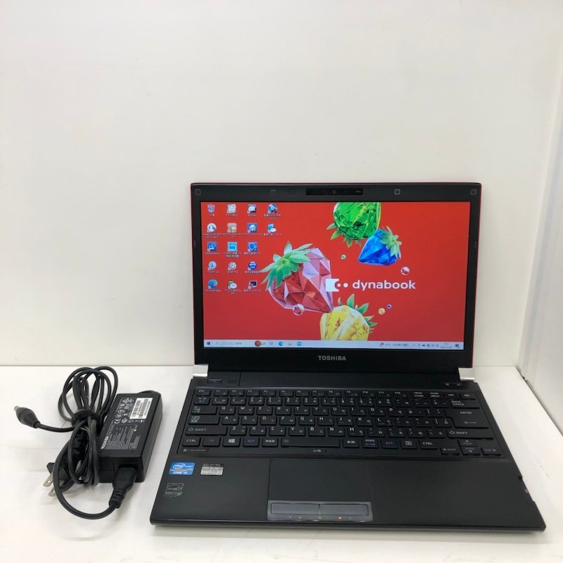 TOSHIBA dynabook R732 Windows10 Core i5-3230M CPU 2.60GHz 4GB HDD 750GB 13インチ レッド ノートパソコン 231116SK220003_画像1