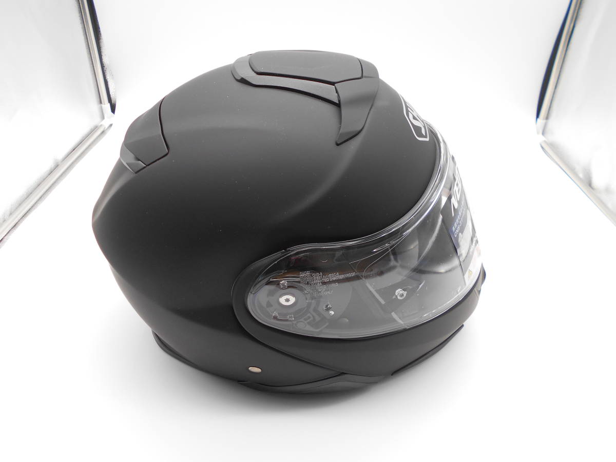 送料無料　SHOEI　NEOTECⅡ　マットブラック　XLサイズ　61-62cm　新品　ネオテック2　システムヘルメット_画像6