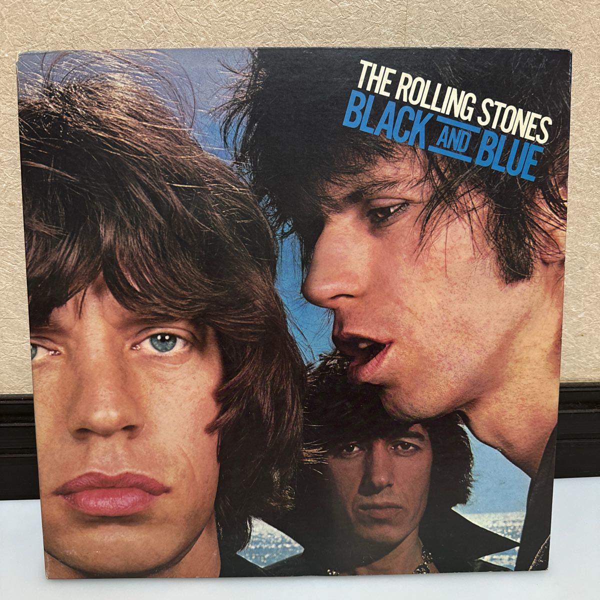 ザ・ローリングストーンズ THE ROLLING STONES　ブラックアンドブルー BLACK and BLUE LP レコード_画像1