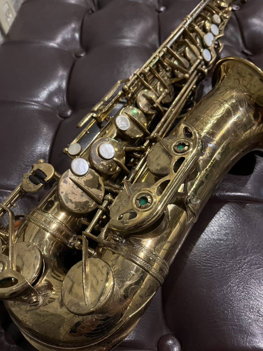 美品 A.SELMER Super Balanced Action アルトサックス S/N36xxx セルマー ケース付 SBA_画像8