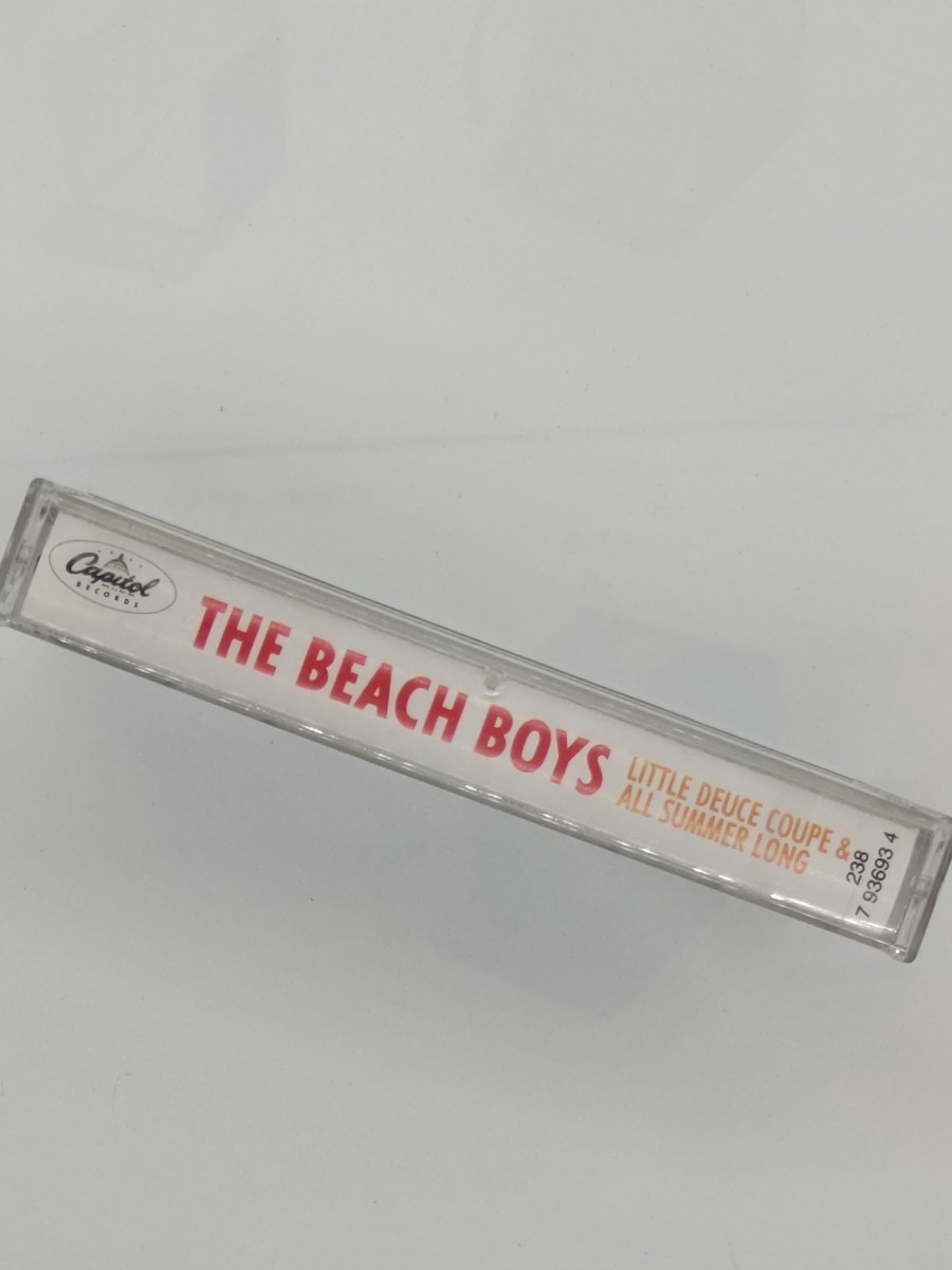 2in1カセットテープ　ビーチ・ボーイズ　THE BEACH BOYS　リトル・デュース・クーペ&オール・サマー・ロング_画像2