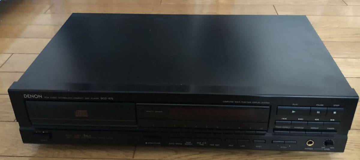  electrification verification only Junk DENON CD player DCD-970