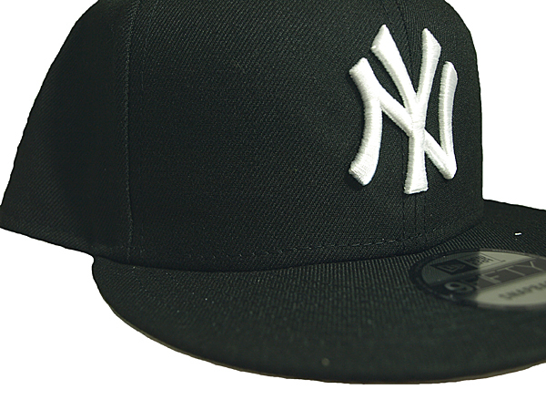 ニューエラ NEW ERA MLB スナップバックキャップ 帽子 9FIFTY MLB BASIC ニューヨーク ヤンキース ブラックホワイト_画像10