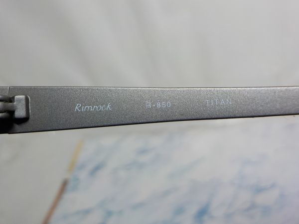 RIMROCK メガネフレーム R-850 53口16-140_画像6