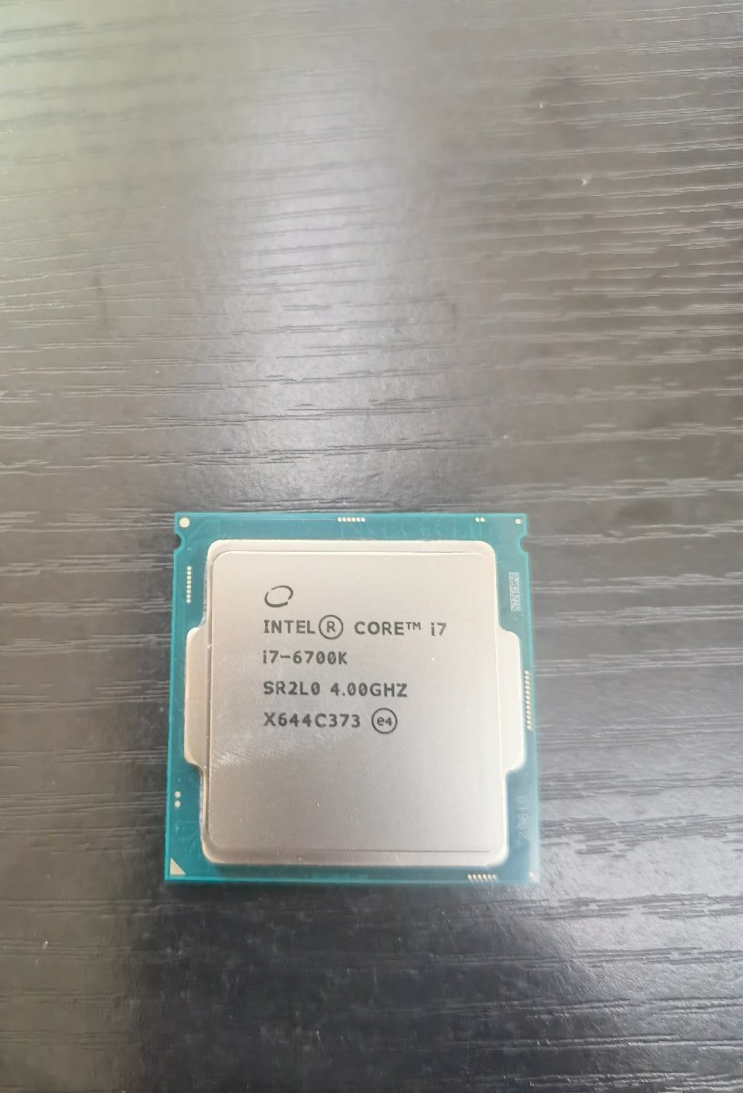 Intel CPU Core i7 6700K LGA【中古】CPU_画像1