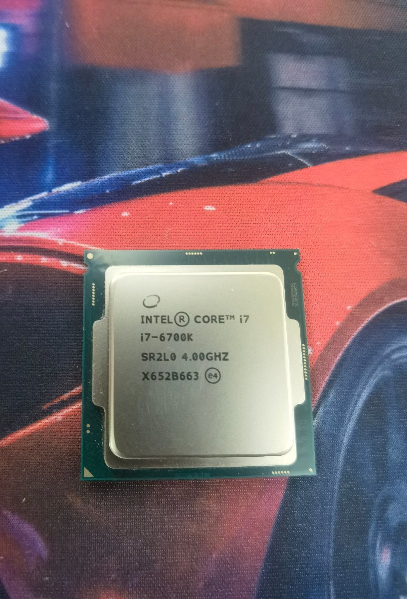 Intel CPU Core i7 6700K LGA【中古】CPU_画像1