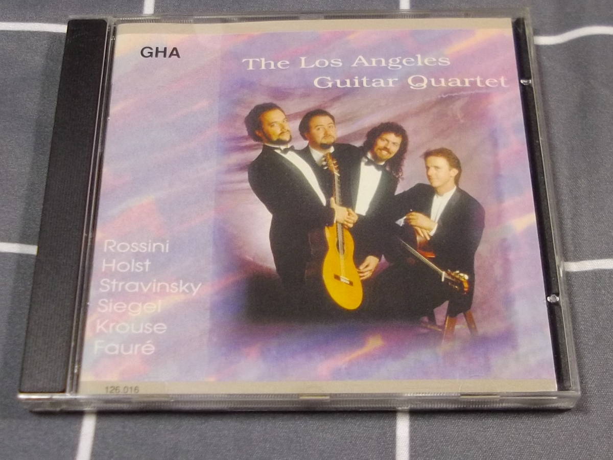 ロサンゼルス・ギター・カルテット ロッシーニ　ホルスト　　ストラヴィンスキー　クラウス　the los angeles guitar quartet_画像1