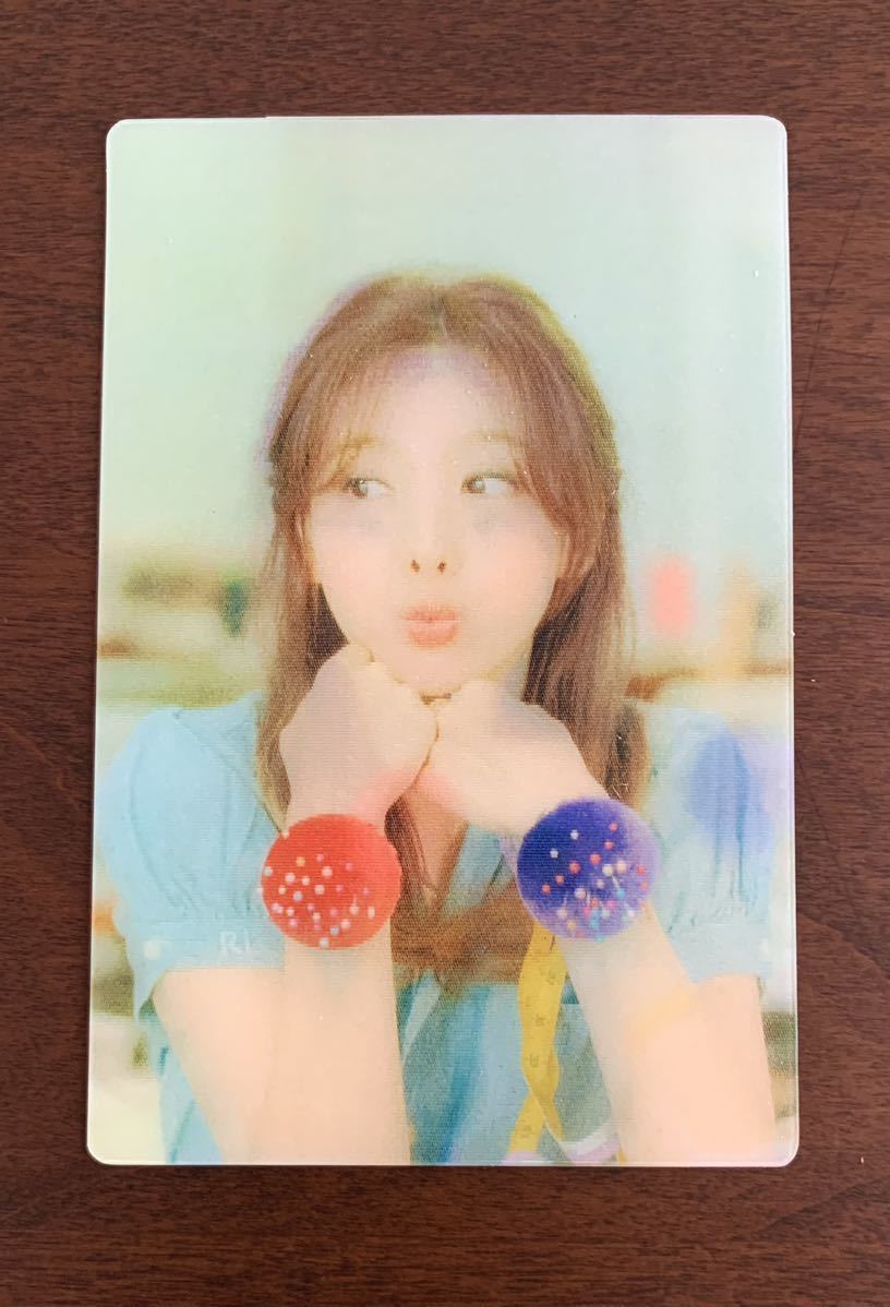 トゥワイス TWICE フォトカード 公式グッズ 2020 【LENTICULER PHOTOCARD】 UNIVERSITY WORLD TOUR TWICELIGHTS IN SOEUL FINAL K-POP _画像4